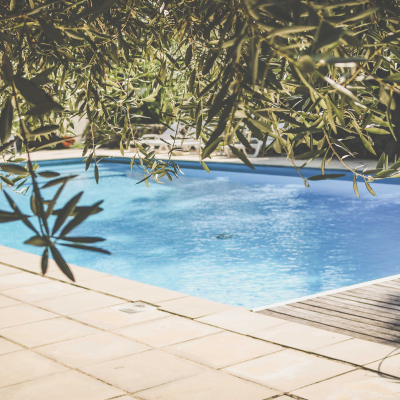 Piscine Lieu de réception mariage d'été Provence