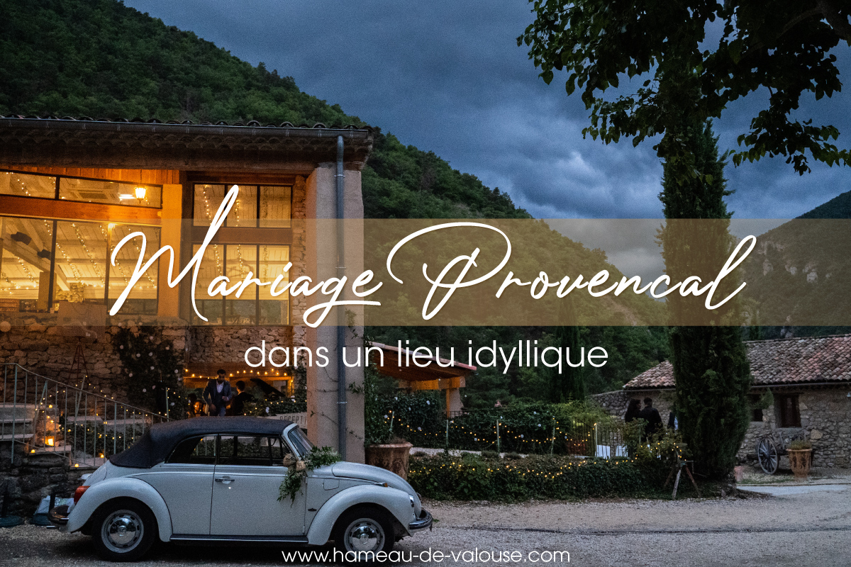 lieu de réception de Mariage équipé en Provence