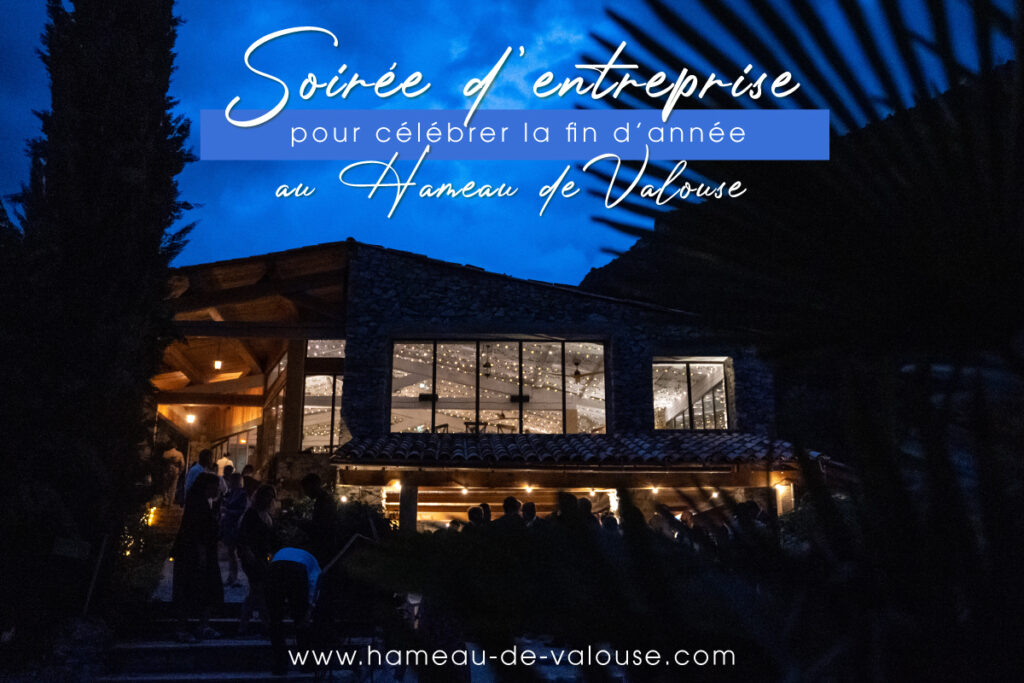 Salle de séminaire Provence soirée de fin d'année