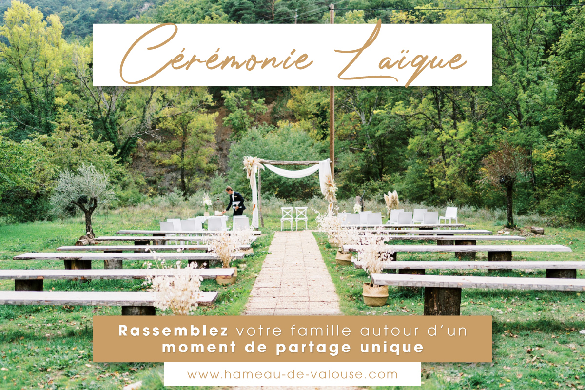 mariage en plein air domaine mariage Provence