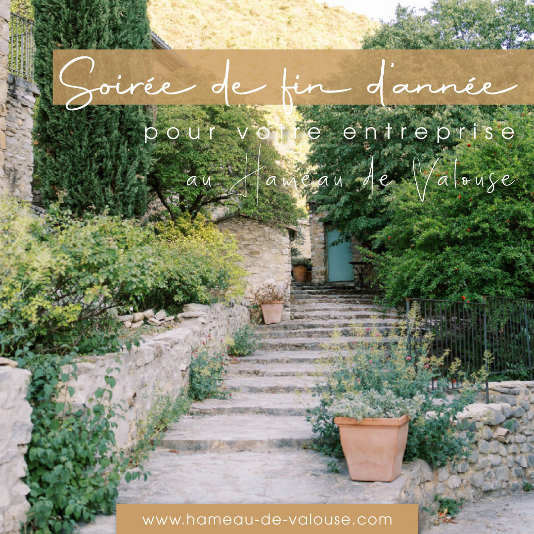 Soirée fin année entreprise lieu de réception séminaire Provence