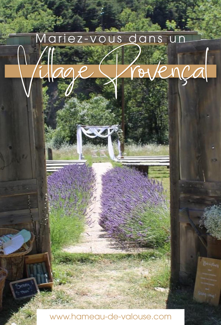 Organisez facilement votre mariage dans un domaine de mariage en Provence équipé