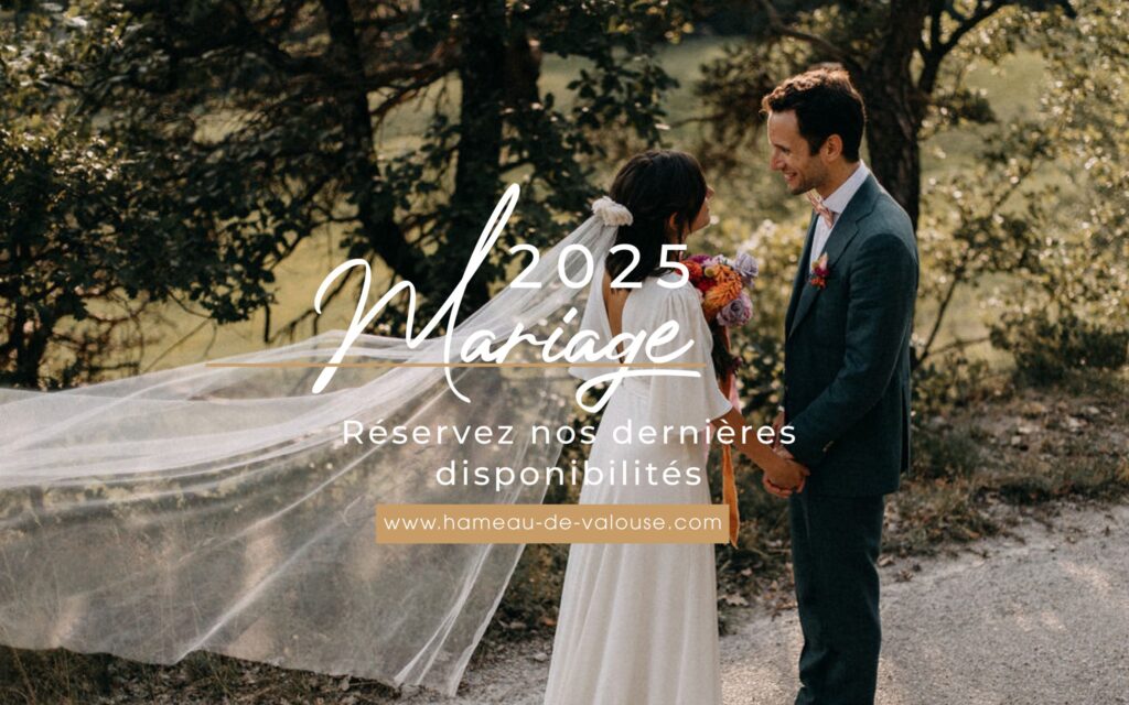 Location domaine de mariage équipé Provence 2025